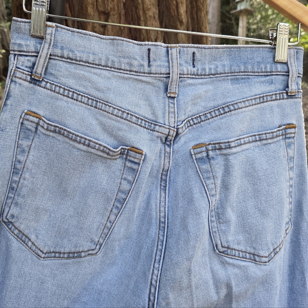 Abercrombie & Fitch 90s Slim‎ Straight Ultra Highrise Jeans Size 6 - Picture 6 of 7